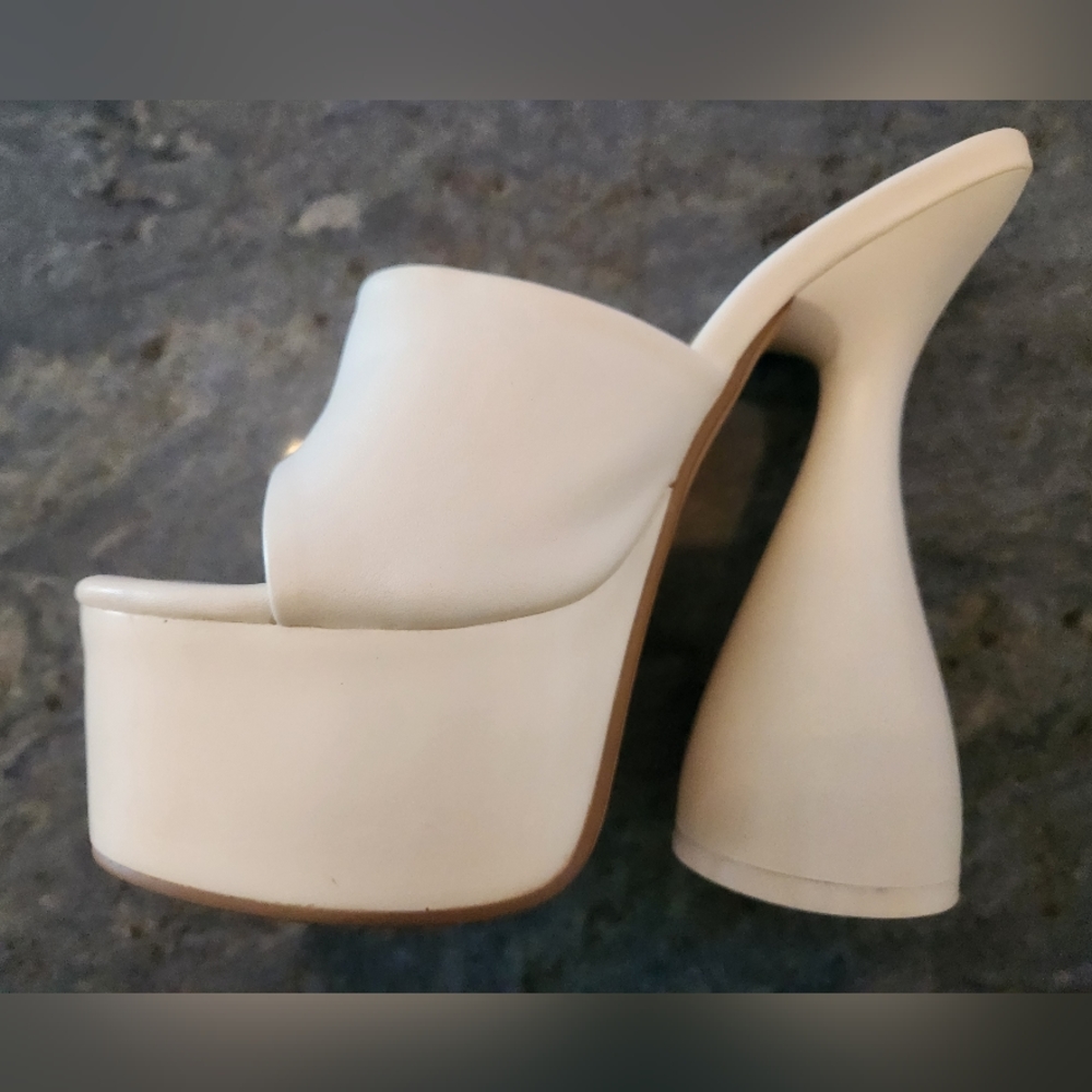 White Lemonade Own It Heels